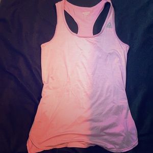Pink Reebook sports top